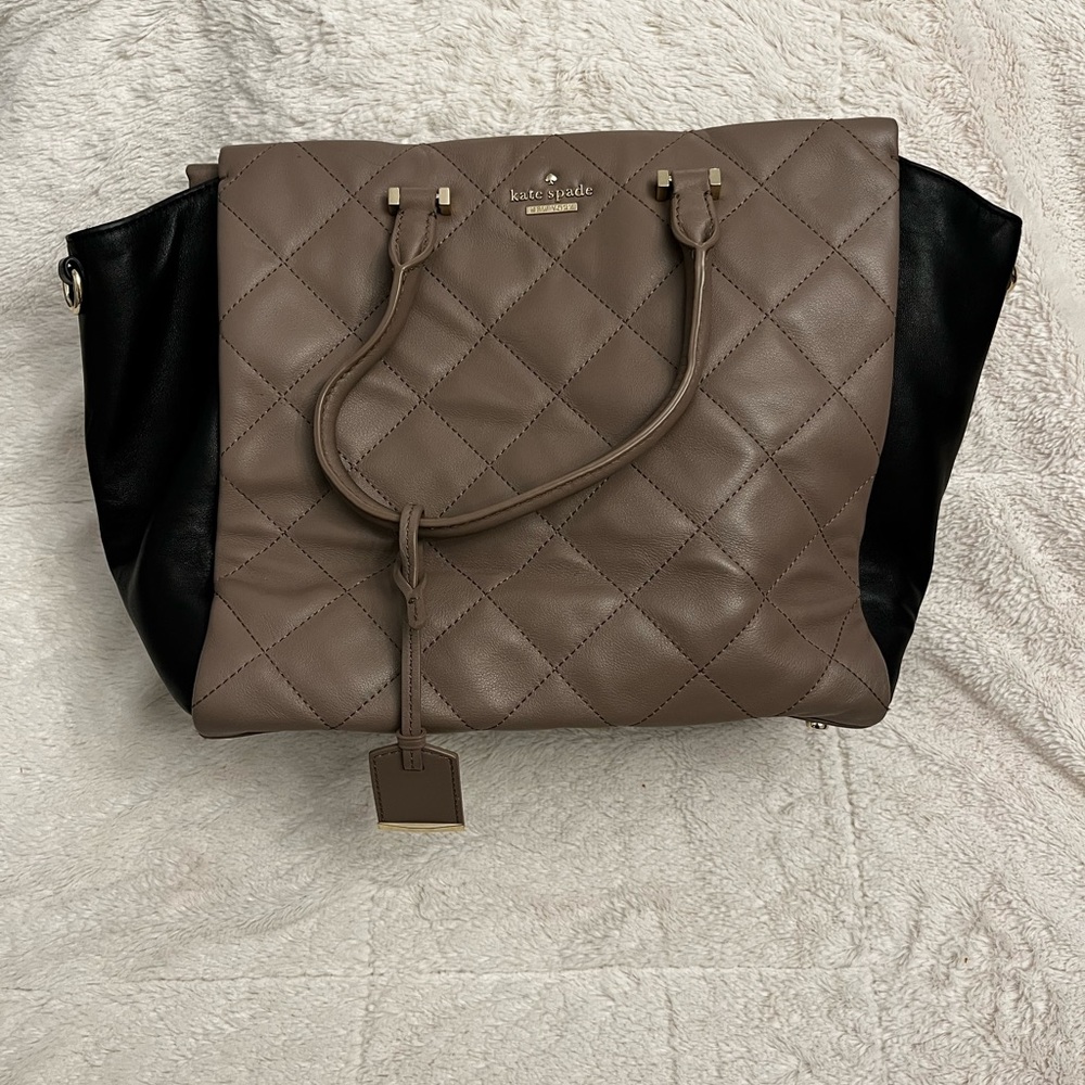 Kate Spade large bag. Excellent condition. Brown/Black